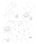 Part Location Diagram of D187602GS Briggs and Stratton Handle, Pw